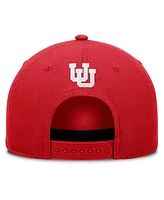 Fanatics Men's Red Utah Utes Foul Ball Rope Adjustable Hat