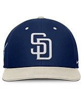 Nike Men's Navy/Cream San Diego Padres Pro Performance Snapback Hat