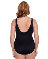 Miraclesuit Plus Precioso Temptress Tummy Control One Piece Swimsuit