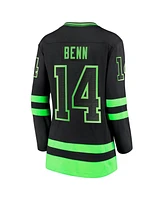 Women's Jamie Benn Black Dallas Stars 2020/21 Alternate Premier Breakaway Player Jersey