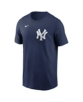 Nike Men's Giancarlo Stanton Navy New York Yankees Fuse Name Number T-Shirt