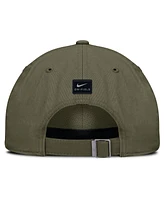 Nike Men's Olive Duke Blue Devils 2024 Military Appreciation Club Adjustable Hat