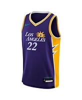 Nike Big Boys and Girls Cameron Brink Purple Los Angeles Sparks 2024 Wnba Draft Explorer Edition Victory Player Jersey
