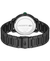 Lacoste Men's Metropole Ionic Plated Black Steel Bracelet Watch, 39mm