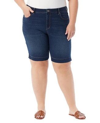 Gloria Vanderbilt Plus Amanda Bermuda Shorts