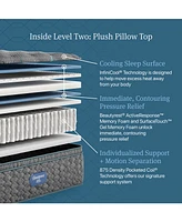 Beautyrest Level Two 14.75" Plush Pillow Top Mattress