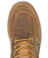 Wolverine Men's Floorhand Waterproof Moc Toe 6" Lace-Up Boots
