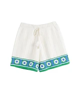 Chinti and Parker Women's & Hand Crochet Shorts