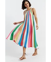 Chinti and Parker Women's & Cotton Swing Dress