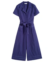 Chinti and Parker Women's & Linen Blend La Mer Jumpsuit
