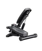 Zenova Portable Mini Stepper Stair Black