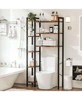 Over The Toilet Storage with 8-Titer Shelf