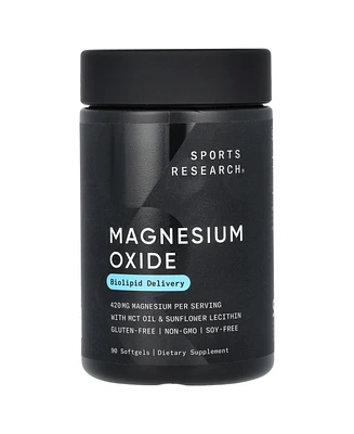 Sports Research Magnesium Oxide 420 mg