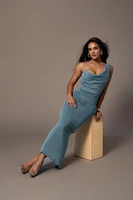 Jluxlabel Women's Krishna One Shoulder Maxi Dress