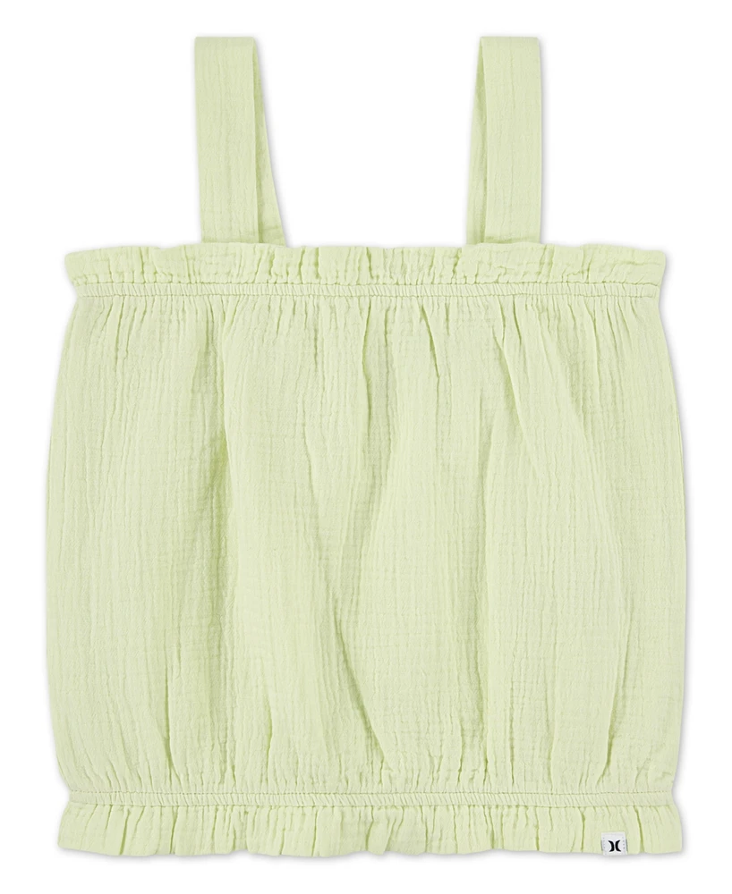 Hurley Big Girls Gauze Tank Top