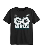 Fanatics Preschool Black Philadelphia Eagles Super Bowl Lix Champions Local T-Shirt