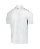 Under Armour Men's 2025 White Wm Phoenix Open Playoff 3.0 On Green Polo Shirt