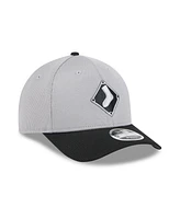 New Era Men's Gray/Black Chicago White Sox 2025 Batting Practice 9FORTY M-Crown Adjustable Hat