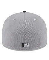 New Era Men's Gray/Black San Francisco Giants 2025 Batting Practice Low Profile 59FIFTY Fitted Hat