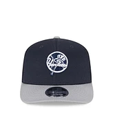 New Era Men's Navy/Gray New York Yankees 2025 Batting Practice 9SEVENTY Stretch-Snap Trucker Hat