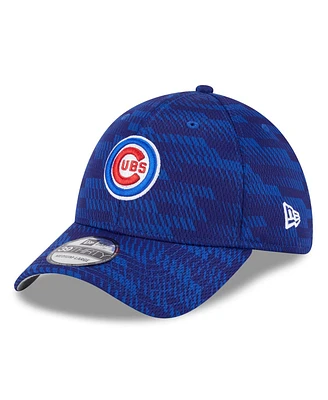 New Era Men's Royal Chicago Cubs 2025 Mlb Clubhouse 39THIRTY Flex Hat