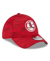 New Era Men's Red St. Louis Cardinals 2025 Mlb Clubhouse 39THIRTY Flex Hat