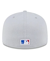 New Era Men's Gray Chicago Cubs 2025 Mlb Clubhouse 59FIFTY Fitted Hat