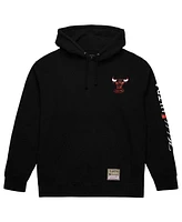 Mitchell & Ness Men's Black Chicago Bulls Nba x Michelob Ultra Swish Sip Pullover Hoodie