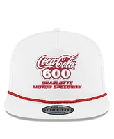 New Era Men's White Jeff Gordon Coca-Cola 600 First Win Golfer Adjustable Hat