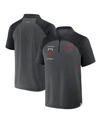 Formula 1 Men's Gray Merchandise Tech Polo Shirt