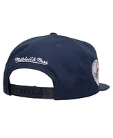 Mitchell & Ness Men's Navy Los Angeles Dodgers Double Up Snapback Hat