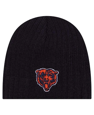 New Era Baby Boys and Girls Navy Chicago Bears Mini Knit Hat