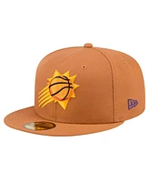 New Era Men's Tan Phoenix Suns Color Pack 59FIFTY Fitted Hat