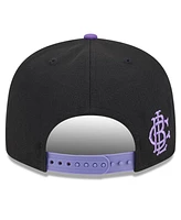 New Era Men's Black/Purple Buffalo Bisons Grape Big League Chew Flavor Pack 9FIFTY Snapback Hat