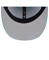 New Era Men's Aqua Miami Dolphins Main Low Profile 9FIFTY Snapback Hat