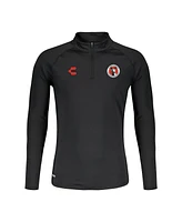 Charly Men's Black Club Tijuana 2024/25 Quarter-Zip Pullover Sweatshirt