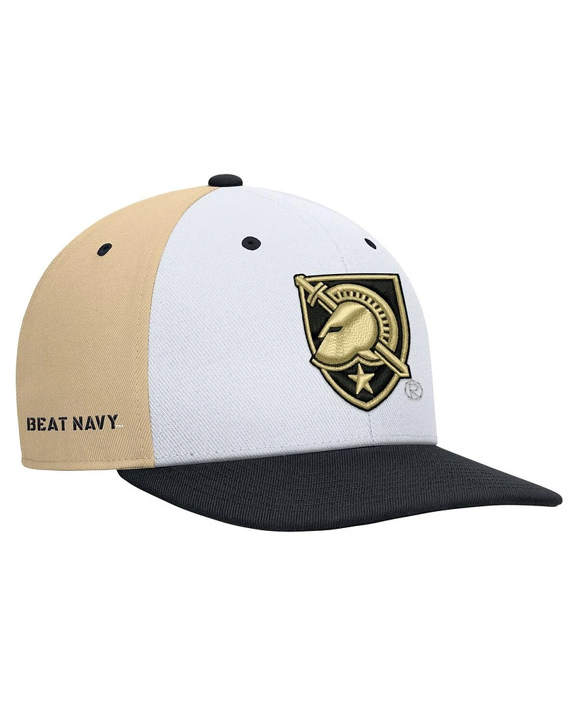 Nike Men's White/Gold Army Black Knights Pro Performance Snapback Hat