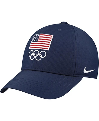 Nike Big Boys and Girls Navy Team Usa Club Adjustable Hat