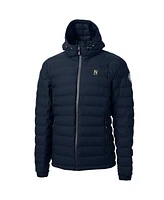 Cutter & Buck Men's Navy Midshipmen Mission Ridge Eco Insulated Puffer Full-Zip Jacket