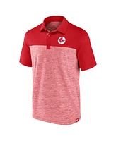 Fanatics Men's Red Boston Sox True Classics Avid Fan Brushed Polo Shirt