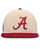 Fanatics Men's Tan Alabama Crimson Tide Catcher Snapback Hat