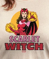 Hybrid Apparel Trendy Plus Scarlet Witch Graphic Crew Neck T-Shirt