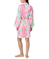 Lauren Ralph Women's Short Kimono Wrap Robe
