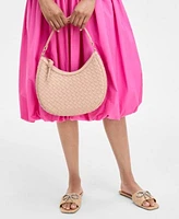 On 34th Womens Cotton Bubble Hem Midi Dress Crossbody Bag Earrings Jazziee Sandals Exclusively At Macys