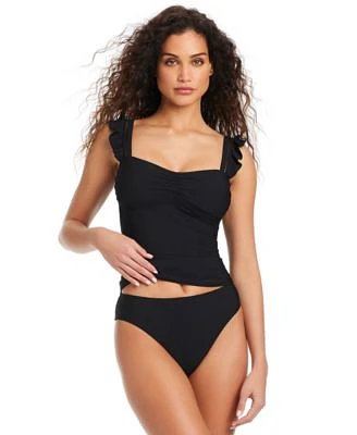 Beyond Control Womens Ruffled Tankini Bottoms
