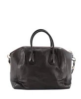 Pre-Owned Givenchy Large Antigona Bag Glazed Leather