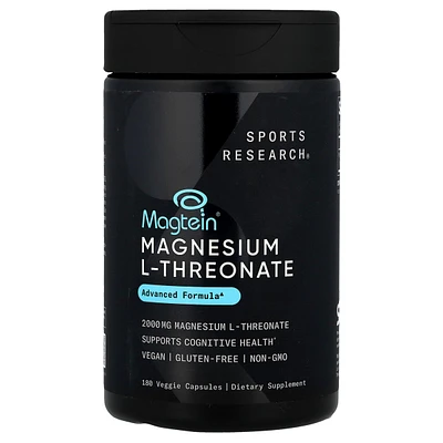 Sports Research Magtein Magnesium L-Threonate 2 000 mg