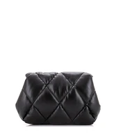 Pre-Owned Balenciaga Medium Touch Clutch Quilted Puffy Leather