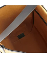 Pre-Owned Hermes 27 Etriviere Pocket Tote Toile and Leather
