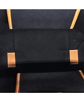 Pre-Owned Hermes 27 Etriviere Pocket Tote Toile and Leather